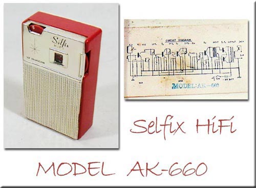 Selfix HiFi MODEL AK-660 AM RADIO