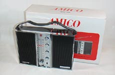 AMICO MODEL 1800 AM/FM STEREO 2BAND RADIO