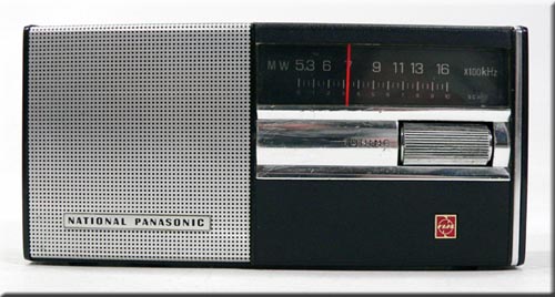 NATIONAL PANASONICラジオRE−637 オーディオ機器