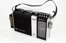 National Panasonic MODEL RF-858 GX World boy FM/MW/SW 3BAND RADIO 