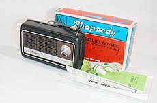 Rhapsody MODEL RY-649 AM RADIO