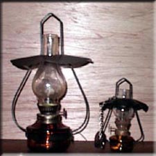 土産物の灯油ランプ