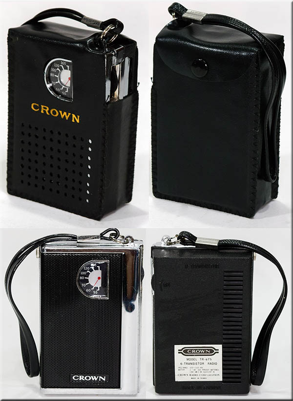 CROWN TR-675 AM RADIO