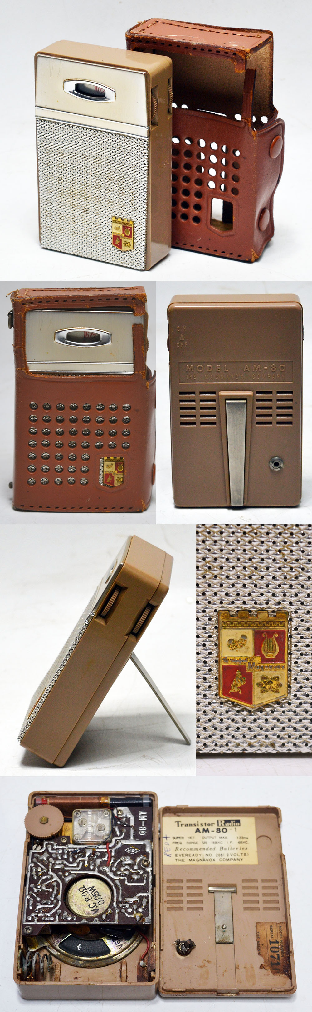 Magnavox MODEL AM-80 AM RADIO