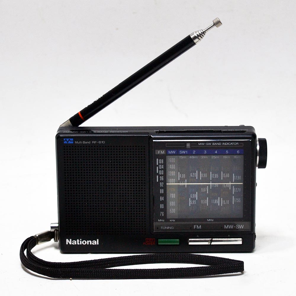 National MODEL RF-B10 FM/MW/SW1-6 8 BAND RADIO