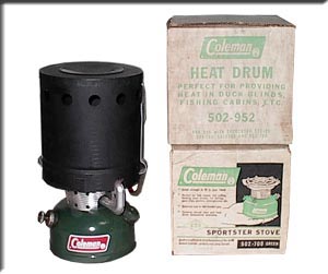 Coleman Model 502 & HEAT DRUM