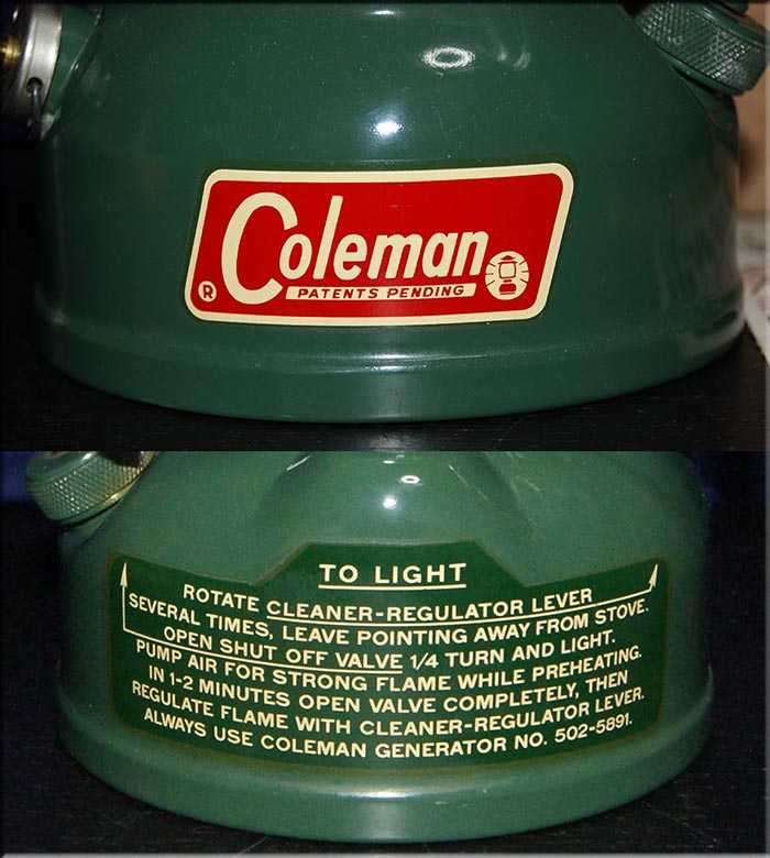 Coleman Model 502