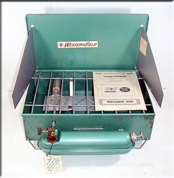WESTERN FIELD HAWTHORNE CAMP STOVE MODEL 60-9512
