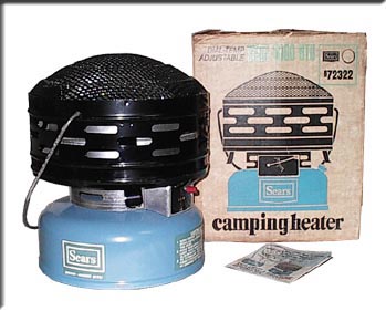 SEARS MODEL476.72322 Camping Heater