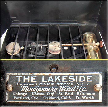 THE LAKESIDE Improved CAMP STOVE No.2