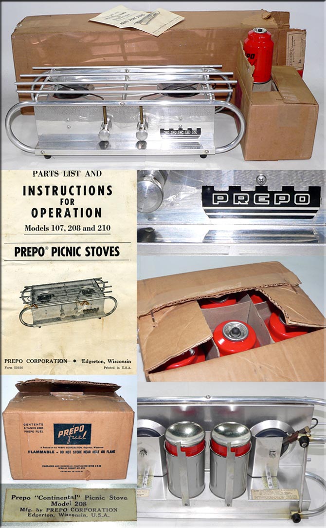PREPO PICNIC STOVE MODEL 208