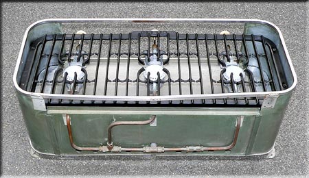 Willis three burner alcohol marine stove